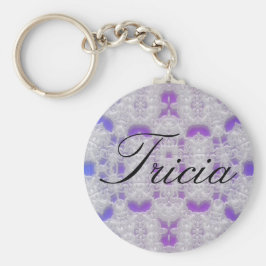 sleutelhanger van de blauwe kant van Tricia