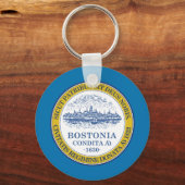 Sleutelhanger van de Boston (Massachusetts) (Voorkant)