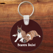Sleutelhanger van de Boxers-regel (Voorkant)