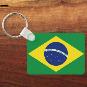 Sleutelhanger van de Braziliaanse vlag. Bestel pro