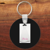 Sleutelhanger van de Bride van het Zwarte en Witte (Voorkant)