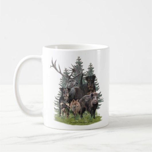 Sleutelhanger van de Button van de Sticker van Jag Koffiemok (Links)