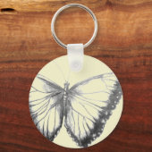 Sleutelhanger van de Button van de vlinder (Voorkant)