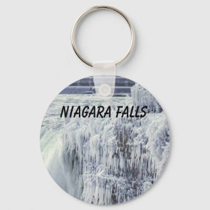 Sleutelhanger van de Button van Niagara Herfsten,
