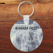 Sleutelhanger van de Button van Niagara Herfsten,  (Voorkant)