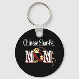 sleutelhanger van de chinees shar-pei-moeder