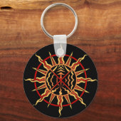 Sleutelhanger van de eerste Naties Spirituele Kuns (Voorkant)