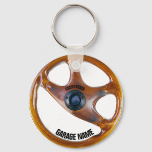 Sleutelhanger van de eigenaar van de  stuurwielkas