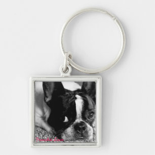 Sleutelhanger van de Franse Bulldog Button