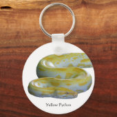 Sleutelhanger van de Gele Python (Voorkant)