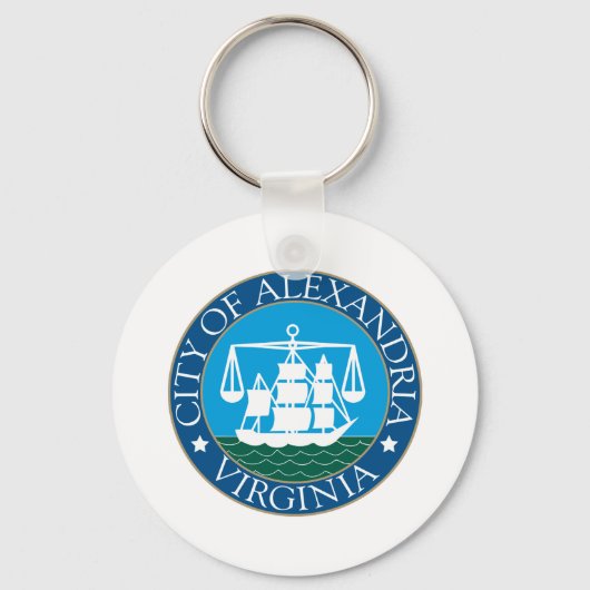 Sleutelhanger van de gemeente Alexandria (Virginia (Voorkant)
