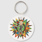 sleutelhanger van de heer Facepalm (Voorkant)