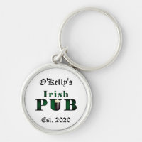 Sleutelhanger van de Ierse Pub Bar Tavern