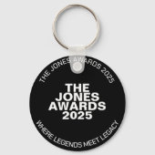 Sleutelhanger van de Jones Awards 2025 (Voorkant)