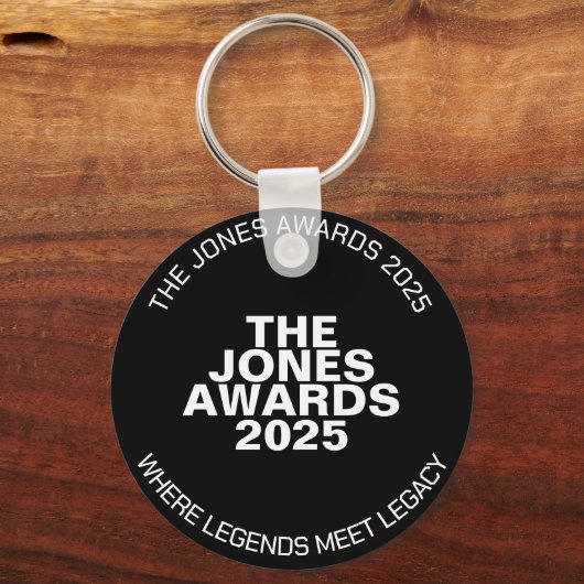 Sleutelhanger van de Jones Awards 2025 (Achterkant)