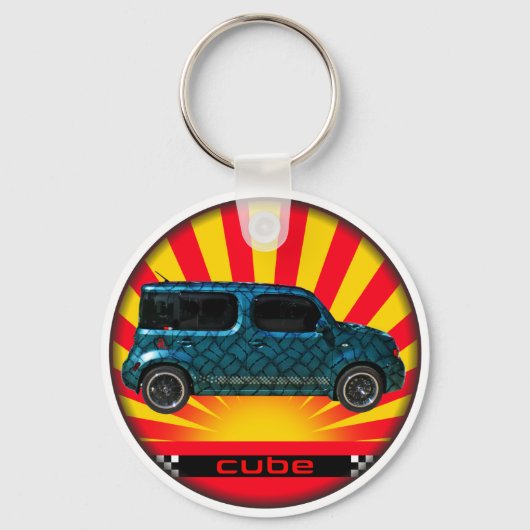 Sleutelhanger van de kubuskubuskroon (Voorkant)