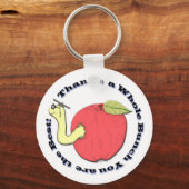 Sleutelhanger van de leraar Apple (Voorkant)