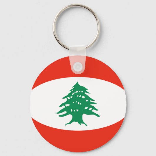Sleutelhanger van de Libanese vlag (Voorkant)