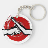 Sleutelhanger van de Martial Arts Club (Achterkant)