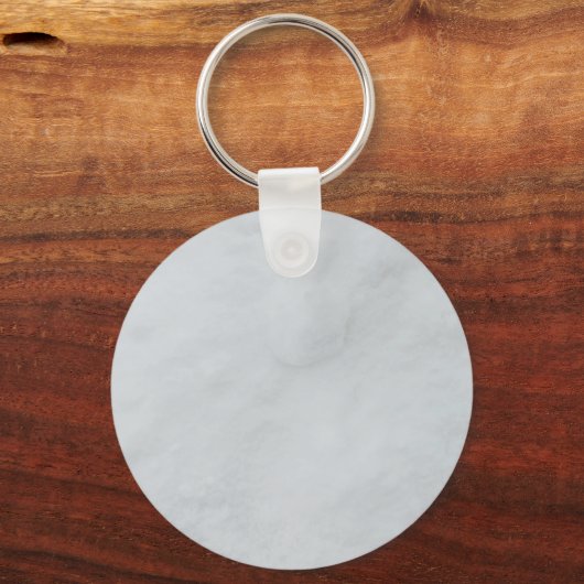 Sleutelhanger van de metaal van de Steen van Marme (Achterkant)