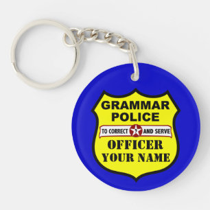  Sleutelhanger van de politie van Grammar