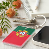 Sleutelhanger van de Portugese vlag (Voorkant Rechts)