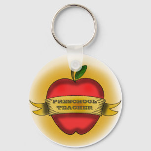Sleutelhanger van de preschoolleraar -  Apple-Tatt
