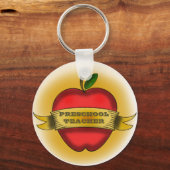 Sleutelhanger van de preschoolleraar -  Apple-Tatt (Voorkant)