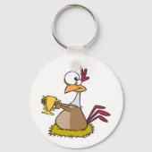 Sleutelhanger van de prijs Chicken (Achterkant)