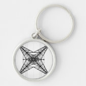 Sleutelhanger van de pylon van de elektriciteit (Voorkant)