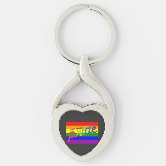 sleutelhanger van de regenboogvlag (Voorkant)