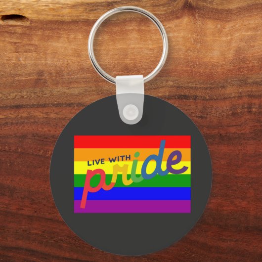 sleutelhanger van de regenboogvlag (Voorkant)