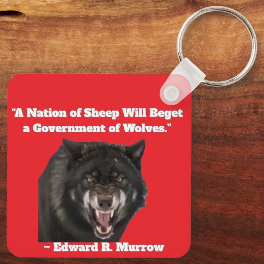 Sleutelhanger van de regering der wolven (Achterkant)