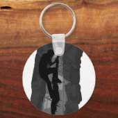 Sleutelhanger van de rotsklimmer Bouldering (Voorkant)