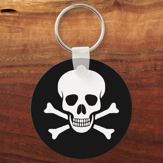 Sleutelhanger van de schedel en kruisbeenderen (Voorkant)