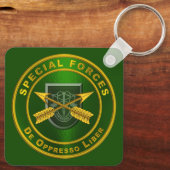 Sleutelhanger van de speciale troepen (Achterkant)