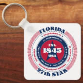 Sleutelhanger van de staat Florida (Voorkant)