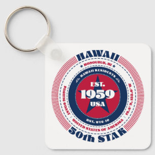Sleutelhanger van de staat Hawaï