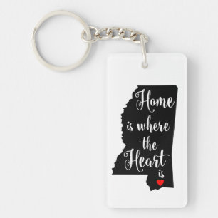 Sleutelhanger van de staat Mississippi