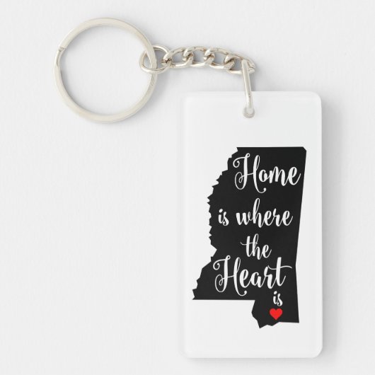 Sleutelhanger van de staat Mississippi (Voorkant)