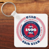Sleutelhanger van de staat Utah (Voorkant)