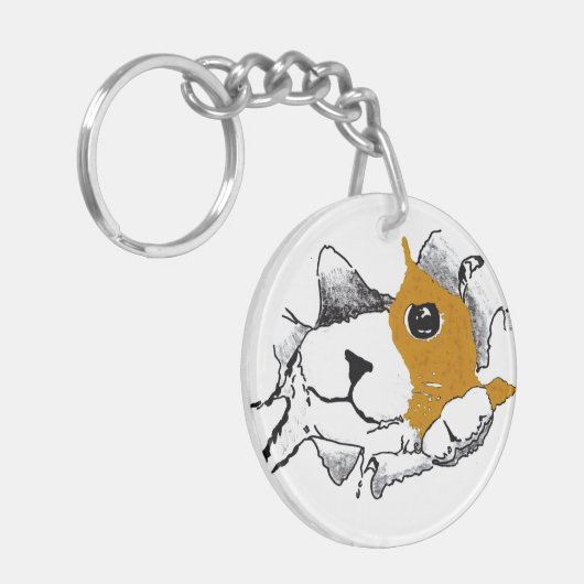 sleutelhanger van de tas (Voorkant Links)