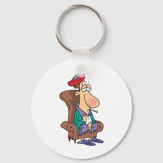 Sleutelhanger van de uitgeworpen Man (Achterkant)