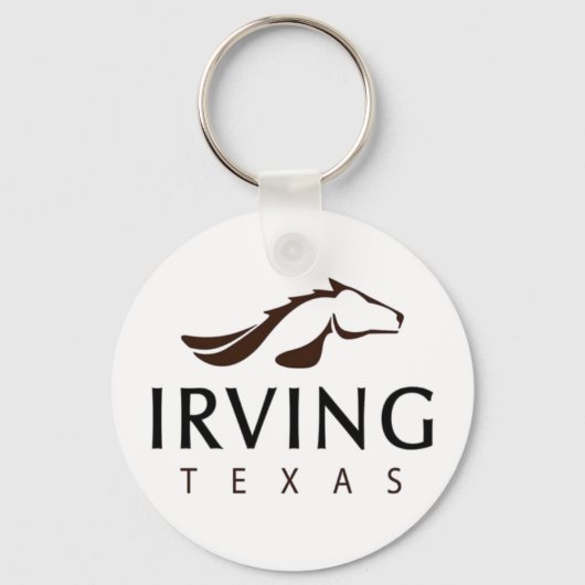 Sleutelhanger van de vlag van Irving (Texas) (Voorkant)