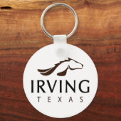 Sleutelhanger van de vlag van Irving (Texas) (Voorkant)