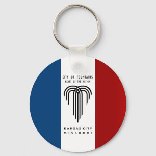 Sleutelhanger van de vlag van Kansas City (Missour