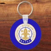 Sleutelhanger van de vlag van Louisville (Kentucky (Voorkant)