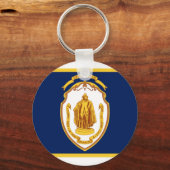 Sleutelhanger van de vlag van Springfield (Massach (Voorkant)