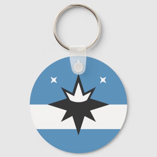 Sleutelhanger van de vlag van Springfield (Missour (Voorkant)
