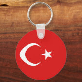 Sleutelhanger van de vlag van Turkije (Voorkant)